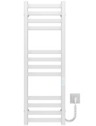 Электрический полотенцесушитель Deffi Avast П12 400х1000 правое подключение WD04 белый B.AV.100.40.12.E.W.R.4