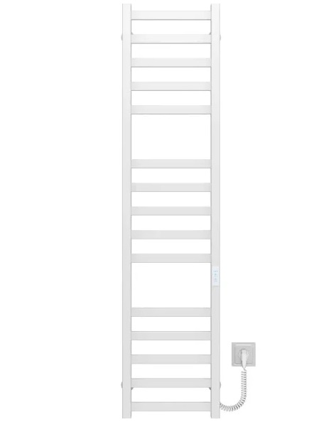 Електрична сушарка для рушників Deffi Avast П15 400х1400 праве підключення WD04 білий B.AV.140.40.15.E.W.R.4