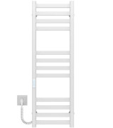 Электрический полотенцесушитель Deffi Avast П12 300х1000 левое подключение WD04 белый B.AV.100.30.12.E.W.L.4