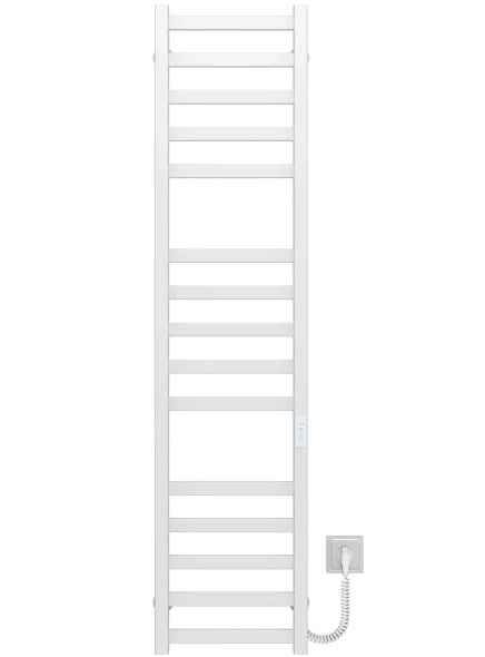 Электрический полотенцесушитель Deffi Avast П15 300х1400 правое подключение WD04 белый B.AV.140.30.15.E.W.R.4