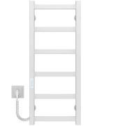 Електрична сушарка для рушників Deffi Avast П6 400х800 ліве підключення WD04 білий B.AV.80.40.6.E.W.L.4