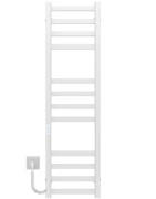 Електрична сушарка для рушників Deffi Avast П12 400х1200 ліве підключення WD04 білий B.AV.120.40.12.E.W.L.4