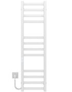 Електрична сушарка для рушників Deffi Avast П12 400х1200 ліве підключення WD04 білий B.AV.120.40.12.E.W.L.4