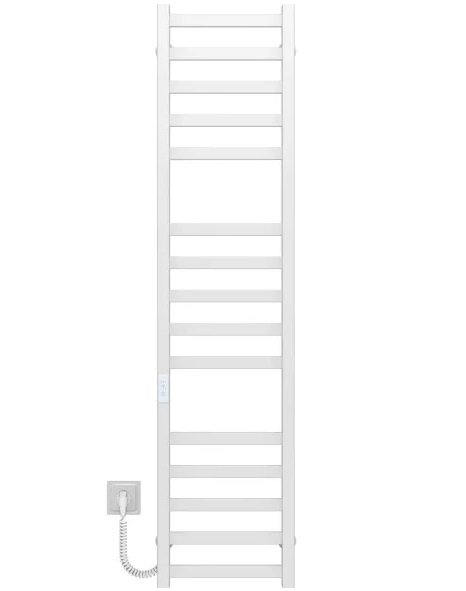 Електрична сушарка для рушників Deffi Avast П15 400х1400 ліве підключення WD04 білий B.AV.140.40.15.E.W.L.4