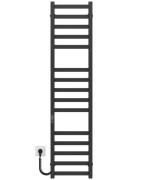 Електрична сушарка для рушників Deffi Avast П15 400х1400 ліве підключення JD04 чорний B.AV.140.40.15.E.B.L.2
