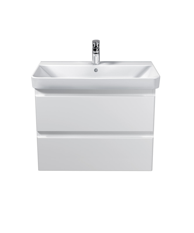 Тумба підвісна Мийдодир Unik 70-A з раковиною Vivace ДСП/МДФ білий глянець 00-0009165