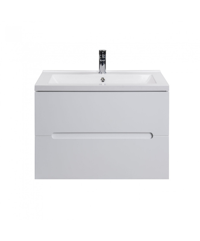 Тумба підвісна Мийдодир Octavio 60-A з раковиною Cosmopolitan ДСП/МДФ білий глянець 00-0006530