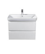 Тумба підвісна Мийдодир Unik 70-A з раковиною Vivace ДСП/МДФ білий глянець 00-0009165