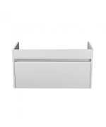 Тумба под раковину Мойдодыр Prime 80-А 79х44 см ДСП/МДФ белый глянец 00-00005740