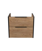 Тумба під раковину Мийдодір Line Craft 70-А 69х44,5 см ДСП дуб крафт 00-0008016