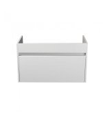 Тумба под раковину Мойдодыр Prime 70-А 69х44 см ДСП/МДФ белый глянец 00-00005738