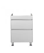 Тумба под раковину Мойдодыр Prime 56х43 см ДСП/МДФ белый глянец 00-00004402