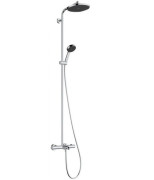 Душевая система Hansgrohe Activera S 240 1jet EcoSmart с термостатом Ecostat Fine хром 28871000
