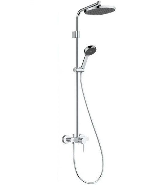 Душова система Hansgrohe Activera S 240 1jet EcoSmart Varia із змішувачем хром 28875000