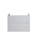 Тумба под раковину Мойдодыр Octavio 70-A 70х45 см ДСП/МДФ белый глянец 00-0006719