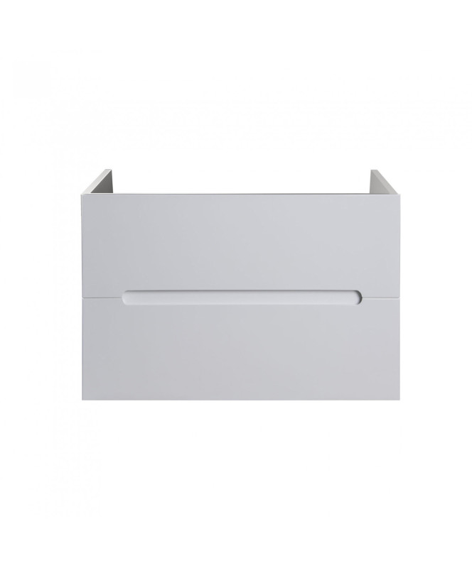Тумба під раковину Мийдодир Octavio 80-A 80х45 см ДСП/МДФ білий глянець 00-0006511