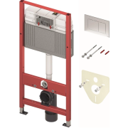 Система инсталляции для унитаза TECE Base 4 в 1 с кнопкой смыва TECEnow хром глянцевый 9400412