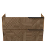 Тумба під раковину Мийдодир Cubic 100-A 97х42,8 см ДСП дуб підсмажений 00-0008590