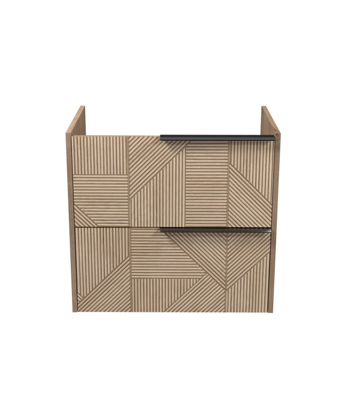 Тумба під раковину Мийдодір Illusion  70-A 66х42,8 см ДСП дуб натуральний 00-0008580