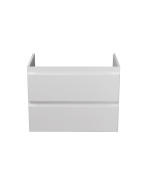 Тумба под раковину Мойдодыр Unik 70-A 66х44,6 см ДСП/МДФ белый глянец 00-0008764