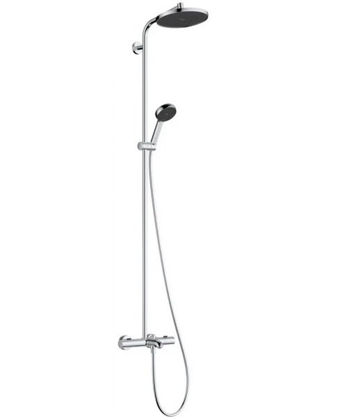Душевая система Hansgrohe Activera S 240 1jet EcoSmart с термостатом Ecostat Fine хром 28871000