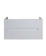 Тумба под раковину Мойдодыр Octavio 100-A 100х45 см ДСП/МДФ белый глянец 00-0006512