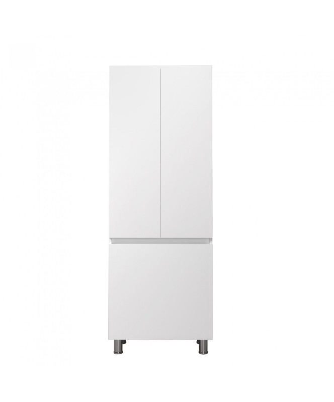 Пенал для ванної Мийдодір MoonShine П-66к 66х35х185 см ДСП білий глянець 00-0008516