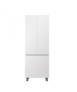 Пенал для ванної Мийдодір MoonShine П-66к 66х35х185 см ДСП білий глянець 00-0008516