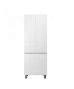 Пенал для ванной Мойдодыр MoonShine П-66к 66х35х185 см ДСП белый глянец 00-0008516