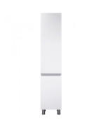 Пенал для ванної Мийдодір MoonShine П-38 38х35х185 см ДСП білий глянець 00-0008515