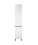 Пенал для ванної Мийдодір MoonShine П-38 38х35х185 см ДСП білий глянець 00-0008515