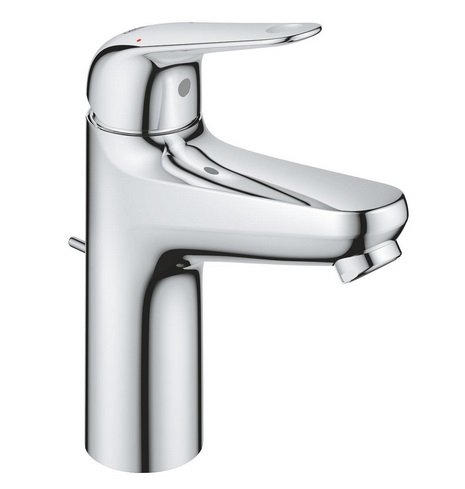 Смеситель для раковины Grohe Swift QuickFix M-Size однорычажный с донным клапаном хром 24325001