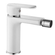 Смеситель для биде Rea Bloom однорычажный белый/хром REA-B9916