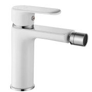 Смеситель для биде Rea Bloom однорычажный белый/хром REA-B9916
