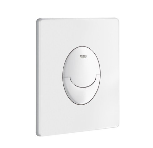 Кнопка змиву для унітазу Grohe Start вертикальна пластик білий альпійський 38964SH0
