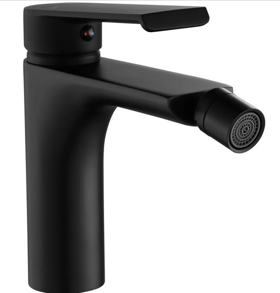 Смеситель для биде Rea Hass однорычажный черный REA-B9965