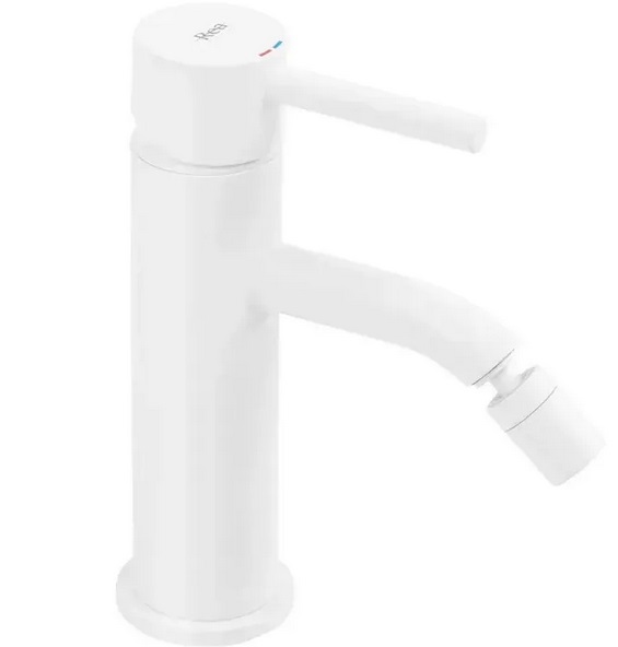 Змішувач для біде Rea Lungo одноважільний білий REA-B4701