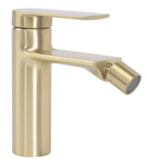 Смеситель для биде Rea Storm однорычажный матовое золото REA-B7961