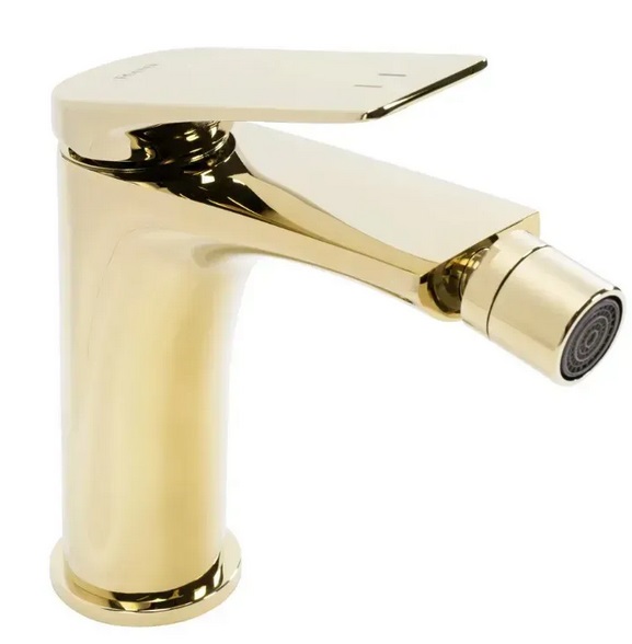Смеситель для биде Rea Avalon однорычажный золото REA-B1125