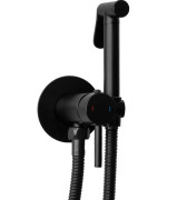 Гігієнічний душ із змішувачем прихованого монтажу Rea Loop чорний REA-B8978