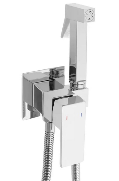 Гигиенический душ со смесителем скрытого монтажа Rea Fenix хром REA-B5126