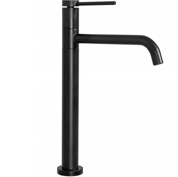 Змішувач для раковини Rea Lugano одноважільний чорний REA-B5001