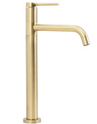 Смеситель для раковины Rea Lugano Slim однорычажный матовое золото REA-B4420