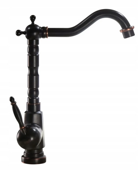 Змішувач для раковини Rea Bona одноважільний чорний REA-B0183