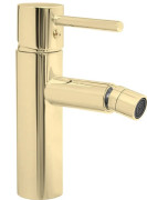 Смеситель для биде Rea Tess однорычажный золотой REA-B8807