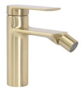 Смеситель для биде Rea Storm однорычажный матовое золото REA-B7961