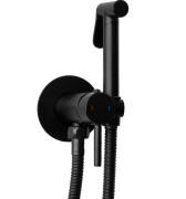 Гігієнічний душ із змішувачем прихованого монтажу Rea Loop чорний REA-B8978