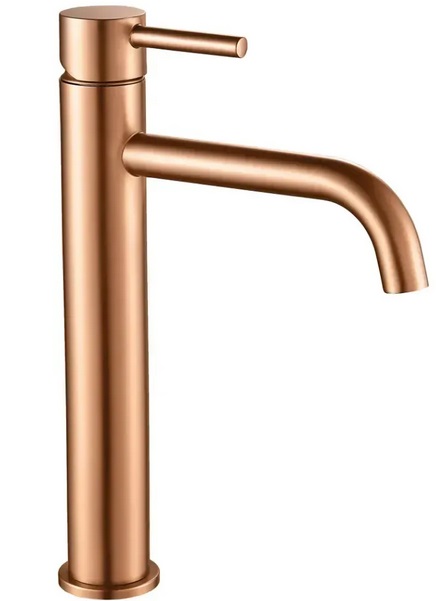 Змішувач для раковини Rea Lungo одноважільний матова мідь REA-B1114