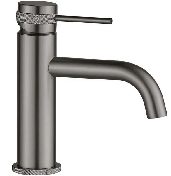 Змішувач для раковини Rea Lungo Grip одноважільний графіт REA-B8778