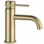 Смеситель для раковины Rea Lungo Grip однорычажный матовое золото REA-B6950